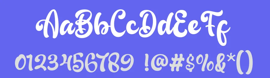 Bandusi Script Font by Lettersweet — Script Handwritten Font — thumbnail 3