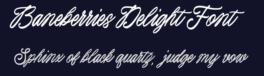 Baneberries Delight Font by Ardian Nuvianto — Script Handwritten Font — thumbnail 2