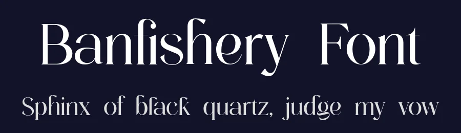 Banfishery Font by UICreative — Serif Font — thumbnail 2
