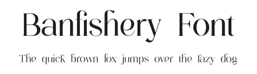 Banfishery Font by UICreative — Serif Font