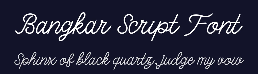 Bangkar Script Font by blackkido — Script Handwritten Font — thumbnail 2
