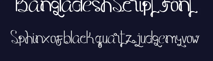 Bangladesh Script Font by inermediaSTUDIO — Script Handwritten Font — thumbnail 2