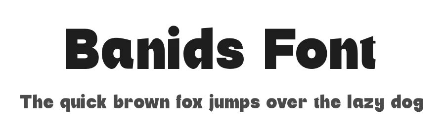 Banids Font by timelesstype.co — Display Font