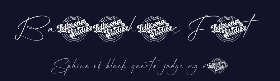 Bannethons Font by letterenastudios — Script Handwritten Font — thumbnail 2