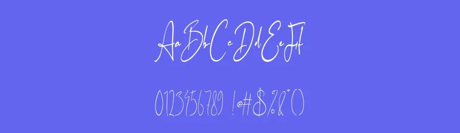 Bansteny Wissdom Font by Megatype — Script Handwritten Font — thumbnail 3