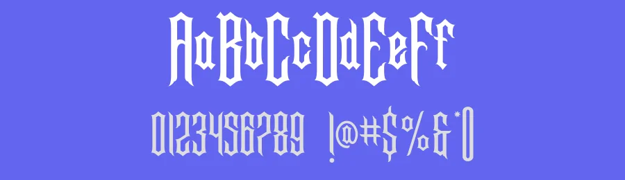 Banxors Font by Imoodev — Blackletter Font — thumbnail 3