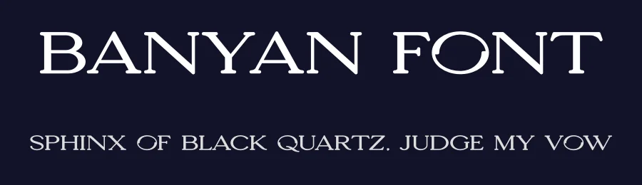 Banyan Font by vpcreativeshop — Display Font — thumbnail 2