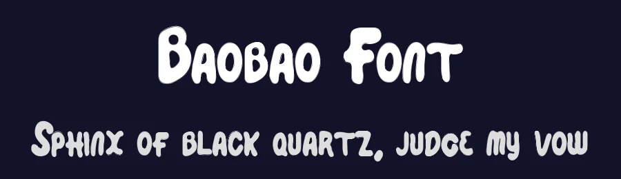 Baobao Font by ronistudio — Script Handwritten Font — thumbnail 2