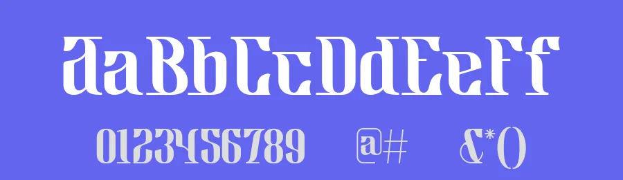Baory Font by valentinovergan — Display Font — thumbnail 3