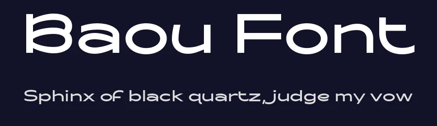 Baou Font by That That Creative — Sans Serif Font — thumbnail 2