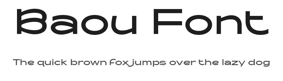 Baou Font by That That Creative — Sans Serif Font