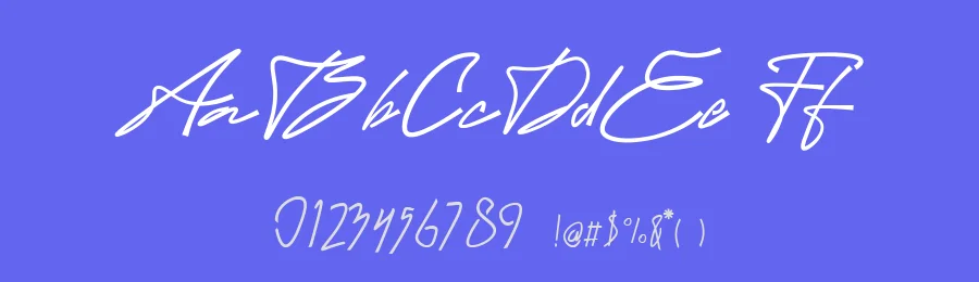Barack Font by waptype0894 — Script Handwritten Font — thumbnail 3