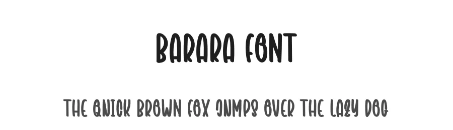 Barara Font by levincreative — Display Font