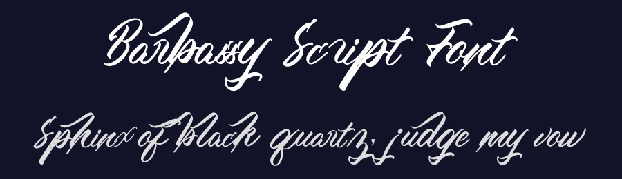 Barbassy Script Font by javatype studio — Script Handwritten Font — thumbnail 2