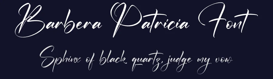 Barbera Patricia Font by letterfabric — Script Handwritten Font — thumbnail 2