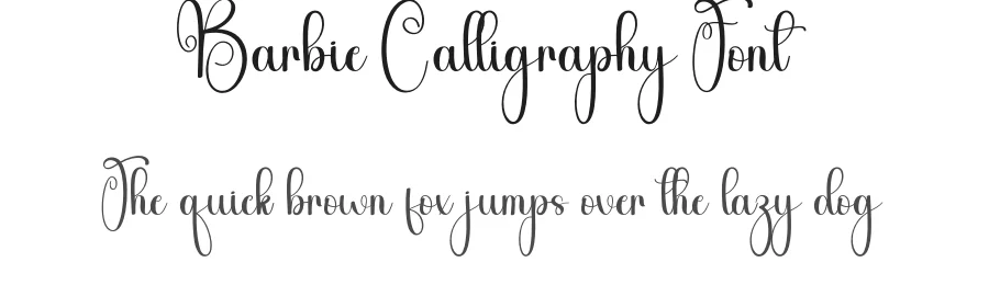 Barbie Calligraphy Font by andikastudio — Script Handwritten Font