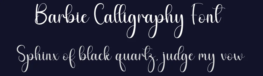 Barbie Calligraphy Font by andikastudio — Script Handwritten Font — thumbnail 2