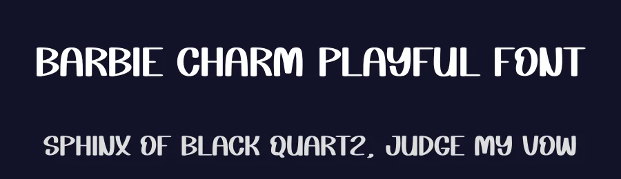 Barbie Charm Playful Font by andikastudio — Script Handwritten Font — thumbnail 2