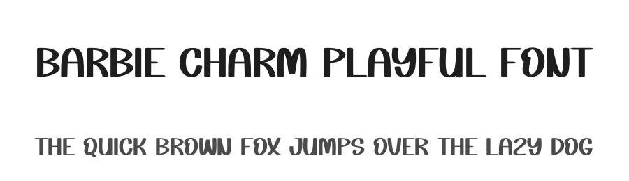 Barbie Charm Playful Font by andikastudio — Script Handwritten Font