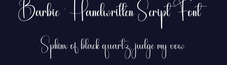 Barbie – Handwritten Script Font by andikastudio — Script Handwritten Font — thumbnail 2