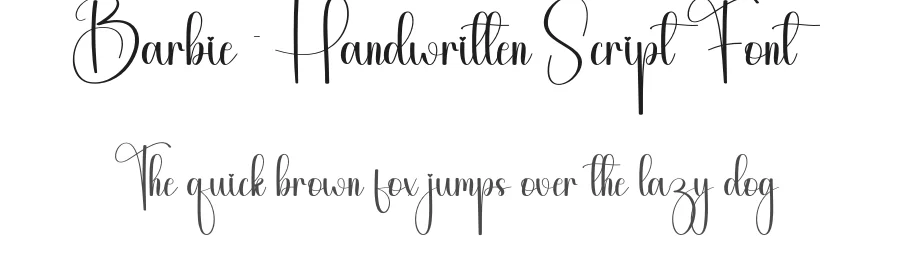 Barbie – Handwritten Script Font by andikastudio — Script Handwritten Font