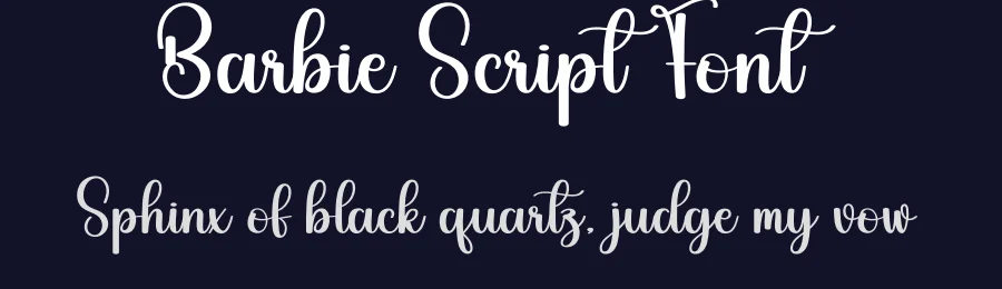 Barbie Script Font by creativeletter — Script Handwritten Font — thumbnail 2