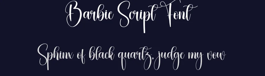 Barbie Script Font by creativeletter — Script Handwritten Font — thumbnail 2