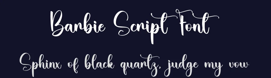 Barbie Script Font by ade gilang — Script Handwritten Font — thumbnail 2