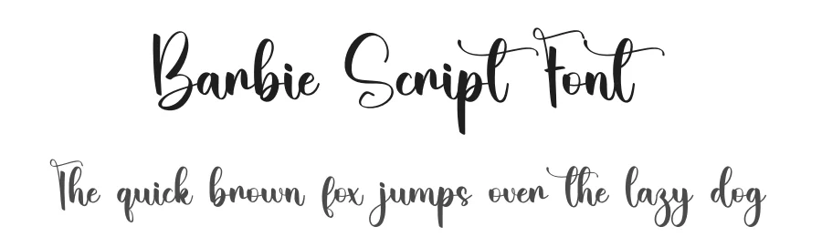 Barbie Script Font by ade gilang — Script Handwritten Font