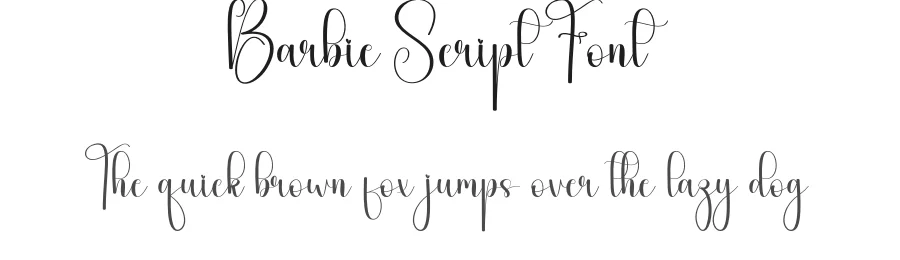 Barbie Script Font by andikastudio — Script Handwritten Font