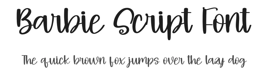 Barbie Script Font by inermediaSTUDIO — Script Handwritten Font