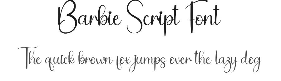 Barbie Script Font by andikastudio — Script Handwritten Font