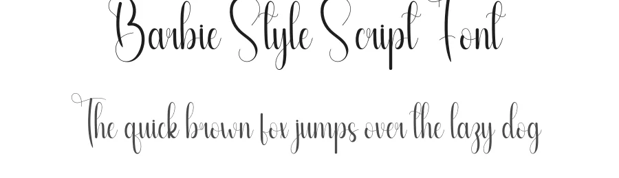 Barbie Style Script Font by andikastudio — Script Handwritten Font