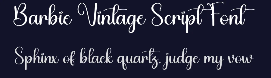 Barbie Vintage Script Font by andikastudio — Script Handwritten Font — thumbnail 2