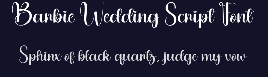 Barbie Wedding Script Font by andikastudio — Script Handwritten Font — thumbnail 2