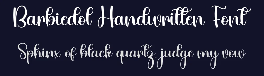 Barbiedol Handwritten Font by inermediaSTUDIO — Script Handwritten Font — thumbnail 2