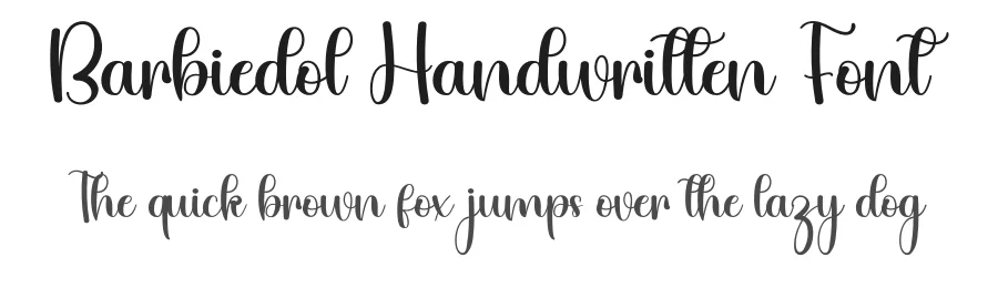 Barbiedol Handwritten Font by inermediaSTUDIO — Script Handwritten Font