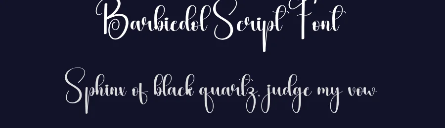 Barbiedol Script Font by andikastudio — Script Handwritten Font — thumbnail 2