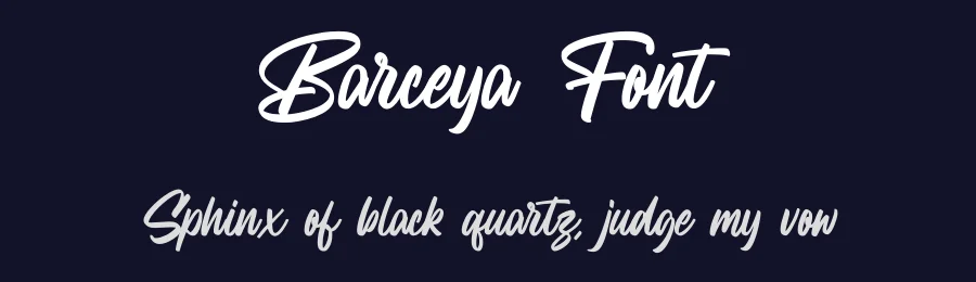 Barceya Font by Rantautype — Script Handwritten Font — thumbnail 2