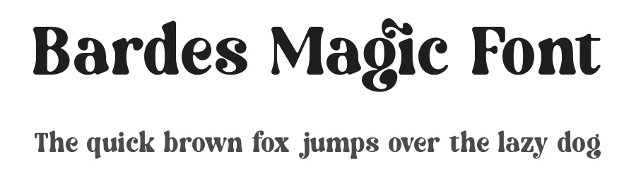 Bardes Magic Font by timelesstype.co — Serif Font