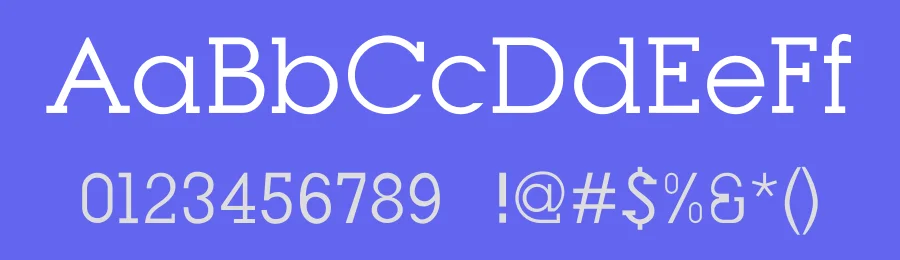 Bardyne Slab Serif Font by Hermawan — Slab Serif Font — thumbnail 3