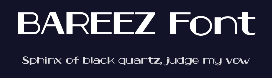 BAREEZ Font by Rautan Studio — Decorative Font — thumbnail 2