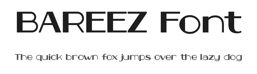 BAREEZ Font by Rautan Studio — Decorative Font