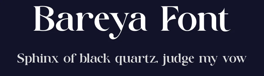 Bareya Font by SURATMI — Decorative Font — thumbnail 2