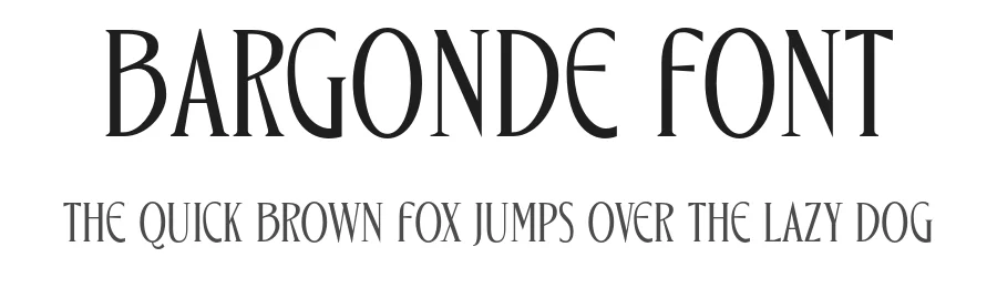 Bargonde Font by Hole Hope Design — Serif Font