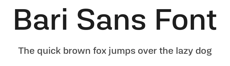 Bari Sans Font by JCFonts — Sans Serif Font