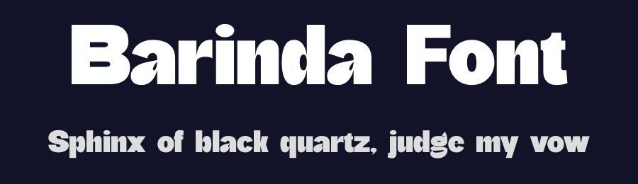 Barinda Font by TypeLogue — Sans Serif Font — thumbnail 2