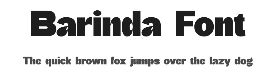 Barinda Font by TypeLogue — Sans Serif Font