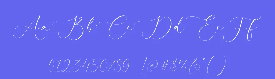 Baritone Harmony Font by Timur type — Script Handwritten Font — thumbnail 3