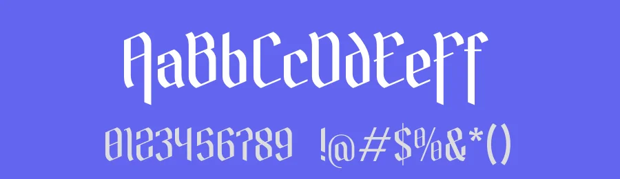 Barklise – Modern Blackletters Font by Amorfa Type — Display Font — thumbnail 3